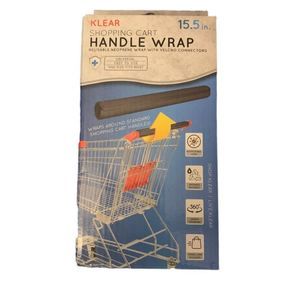 Klear 15.5 Shopping Cart Handle Wrap Cover Black - Buy 4 Items Get 25%‎ Off